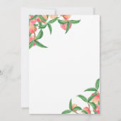 Invitation Brunch et douche à bulles (Dos)