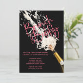 Invitation Brunch et Fête des mariées Bubbly (Debout devant)