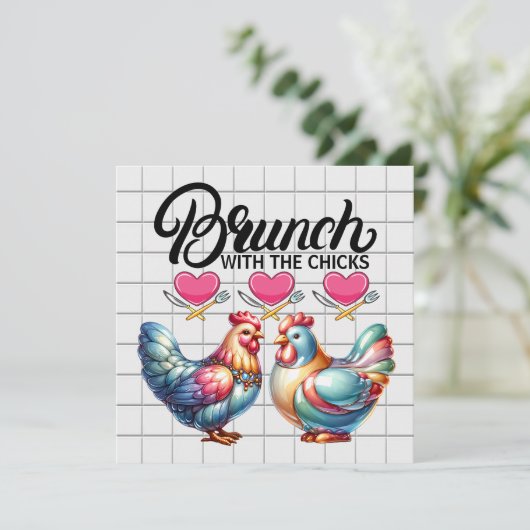 Invitation Brunch, etc. (Debout devant)