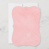 Invitation Brunch & Fête des mariées Bubbly Blush Gold Champa (Dos)