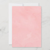 Invitation Brunch & Fête des mariées Bubbly Blush Gold Champa (Dos)