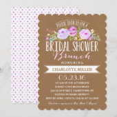 Invitation Brunch Fête des mariées | Fête des mariées (Devant / Derrière)