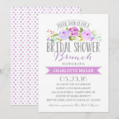 Invitation Brunch Fête des mariées | Fête des mariées (Devant / Derrière)