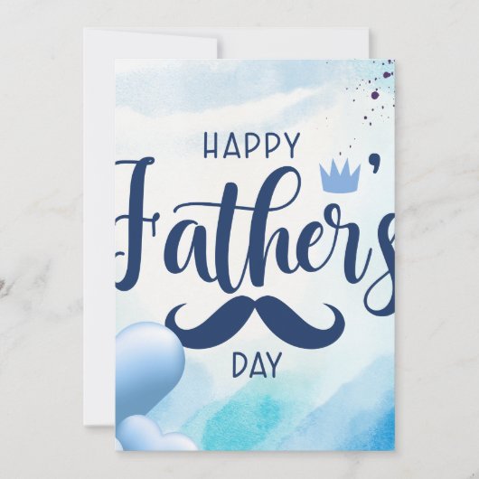 Invitation Brunch fête des pères (Devant)