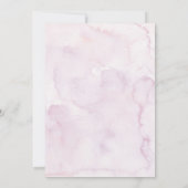 Invitation Brunch Fleur sauvage rose Gold (Dos)