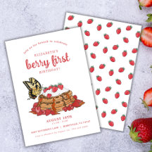 Brunch fraise gaufre | Berry Premier anniversaire