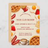 Invitation Brunch modifiable (Devant / Derrière)