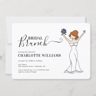 Invitation Brunch nuptial Avatar personnalisable   Habille