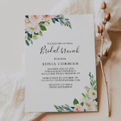 Invitation Brunch nuptial élégant et verdoyant