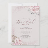 Invitation Brunch nuptial flou (Devant)