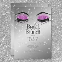 Brunch nuptial moderne Hot rose Glam Eyes