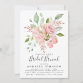 Invitation Brunch nuptial Roses Roses Roses Roses Roses Lavis (Devant)