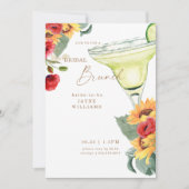Invitation Brunch nuptial toscan coloré Margarita (Devant)