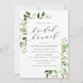 Invitation Brunch nuptial Watercolor Greenergie (Devant)