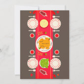 Invitation Brunch personnalisé pour la fête des mères | thème (Dos)