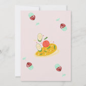 Invitation Brunch personnalisé pour la fête des mères | thème (Dos)