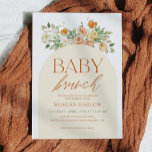 Invitation Brunch pour bébé Floral Boho Spring<br><div class="desc">Fêtez votre arrivée de bébé avec cette invitation Boho Floral Baby Brunch! Le design est parfait pour n'importe quel baby shower,  et est livré avec des étiquettes correspondants pour partager les bonnes nouvelles. Fleur sauvage Floral Baby Brunch</div>