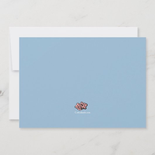 Invitation Brunch pour dames (Dos)