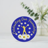 Invitation Brunch pour fêter nos fêtes d'amitié (Debout devant)