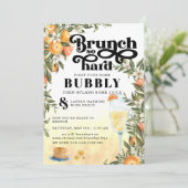 Invitation Brunch tellement dur | Virtual Mimosa Brunch Invit (Debout devant)