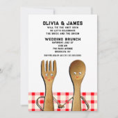 Invitation Brunch wedding shower (Devant)