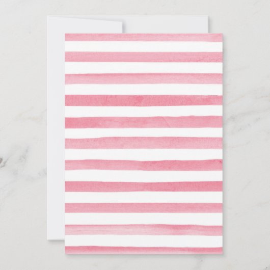 Invitation Brunette en Robe Rose Floral Citrouille Sweet 16 (Dos)