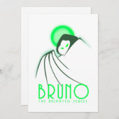 Invitation Bruno la série animée (Devant / Derrière)