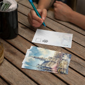 Invitation Bruxelles Grand Palais Belgique Aquarelle