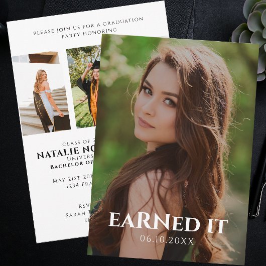 Invitation BSN RN Nurse Nurse School Graduation Party