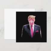 Invitation Bubbalgum Trump (Devant / Derrière)