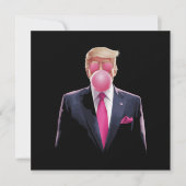 Invitation Bubbalgum Trump (Devant)
