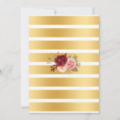 Invitation Bubbbles & Borboun avant de faire fiançailles mars (Dos)