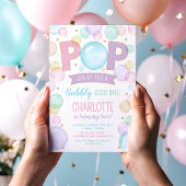 Invitation Bubble Party Anniversaire Invitation, Pop Party Gi
