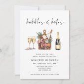 Invitation Bubbles and Bites Bridal Shower (Devant)