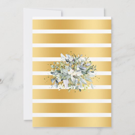 Invitation Bubbles and Brews douche Eucalyptus verdure (Dos)