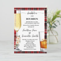 Bubbles & Bourbon Hiver Plaid Buffalo Douche
