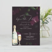 Invitation Bubbles & Brews avant le dîner de répétition i do (Debout devant)