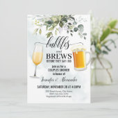 Invitation Bubbles & Brews Couples Douche (Debout devant)