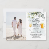 Invitation Bubbles & Brews Couples Douche (Devant)
