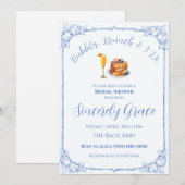 Invitation Bubbles, Brunch & I Do (Devant / Derrière)