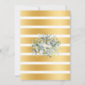 Invitation Bubbles et brasseries vertes Fête des mariées café (Dos)