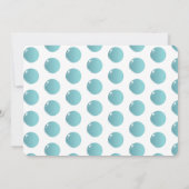 Invitation Bubbles Pop Pop Pop Anniversaire Fun Rose (Dos)