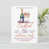 Invitation Bubbly de fête cocktail  (Debout devant)