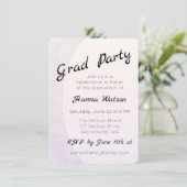 Invitation Bubbly Graduation Party (Debout devant)