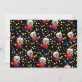 Invitation Buble Gum Party (Dos)