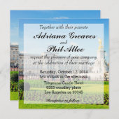 Invitation Buckingham Palace et mémorial de Victoria (Devant / Derrière)