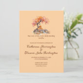 Invitation Buddha Under A Tree Buddhist Wedding Ceremony (Debout devant)