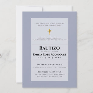 Invitation BUDGET BAUTIZO Bautismo BAPTISM Christening INVITA