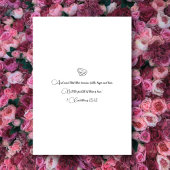Invitation Budget Croix Chrétienne Monogrammée Moderne Minima