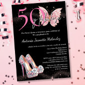 Invitation Budget Espagnol 50 y Fabulosa 50e fête d'anniversa